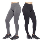 Kit 2 Legging Roupas Academia Ginástica Feminina Promoção