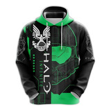 Chaqueta De Cosplay Con Capucha Y Sudadera Infinite Halo Gam