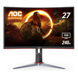 Monitor Gamer Aoc C27g2z, 27 , Curvo, 240 Hz, 1500r, Negro