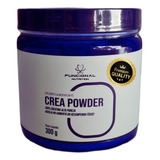 Creatina Crea Powder Funcional Nutrition 300g Nova Sabor Natural