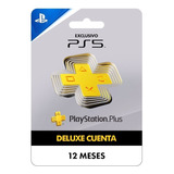 Playstation Ps Plus Deluxe 12 Meses Ps5 | Fullgameschile