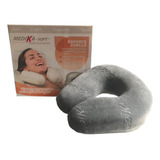 Soporte Para Cuello Memory Foam - Cojín Color Gris