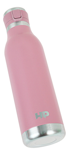 Termo De Acero Inoxidable Grande 750 Ml Botella Antiderrame Color Rosa