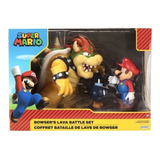 Figuras Super Mario Bros Vs Bowser Lava Battle Nintendo