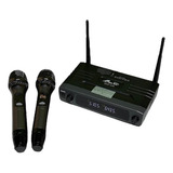 2 Microfonos Uhf Mano Profesional 30 Frecuencias Gbr