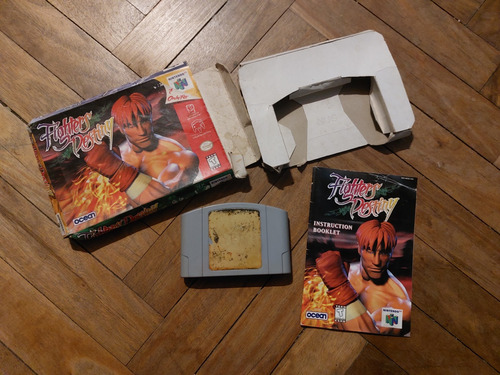N64 Juego Fighters Destiny Con Caja Y Manual Nintendo Americ