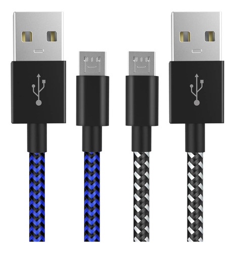 Cable De Carga Para Controlador Ps4  9.8 Ft  2 Unidades De 