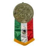 5 Escudo Mexico Con Bandera Grande Fiesta Mexicana 