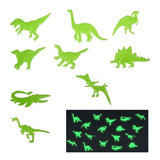 Pegatinas Fluorescentes Dinosaurio Vinilo Pack 9 Unidades