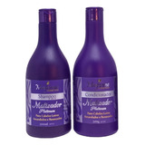 Kit Matizador Platinum Maycrene Shampoo Condicionador 2x500g