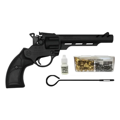 Pistola Mendoza Pk-62-l 4.5mm Cañón Largo Negro 4.5 Mm | Envío gratis