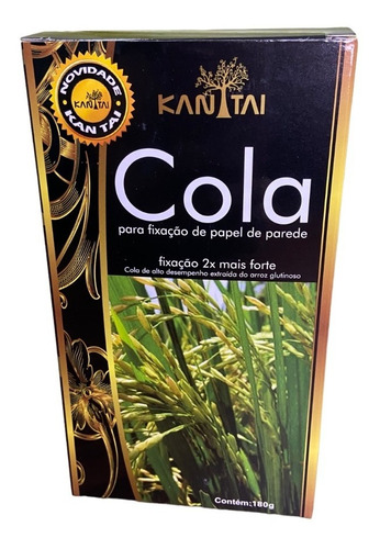 Cola Para Papel De Parede Kantai - Instantânea - Arroz 180g