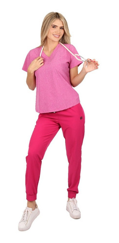 Pijama Quirurgica Conjunto Antifluidos Flex Jogger Scrub