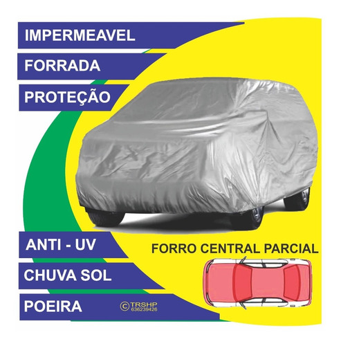 Capa Proteção Cobrir Carro Fiat Mobi 2018 2019 2020 Forradas