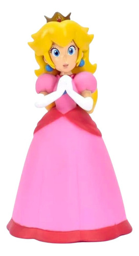 Princesa Peach Action Figure Super Mario 14cm Pronta Entrega