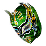 Mascara Luchador Semi Profesional Green Lucha Libre 