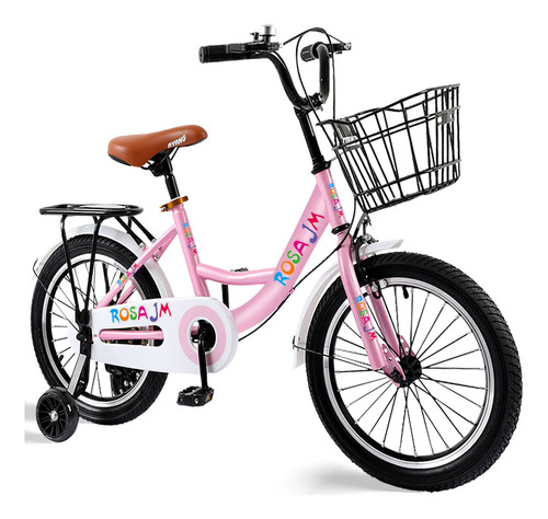 R20 Bicicleta Bicicleta Para Niña Bicicleta Infantil Rosa Jm