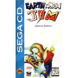 Earthworm Jim Sega Cd Mega Genesis Original Usado