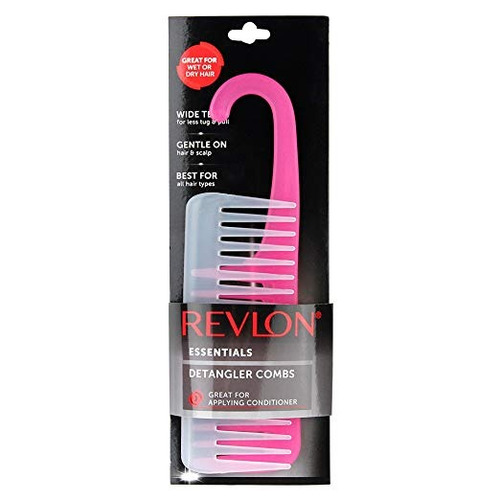 Revlon Fundamentos De 2 Piezas Enreda Libremente Peine Conju