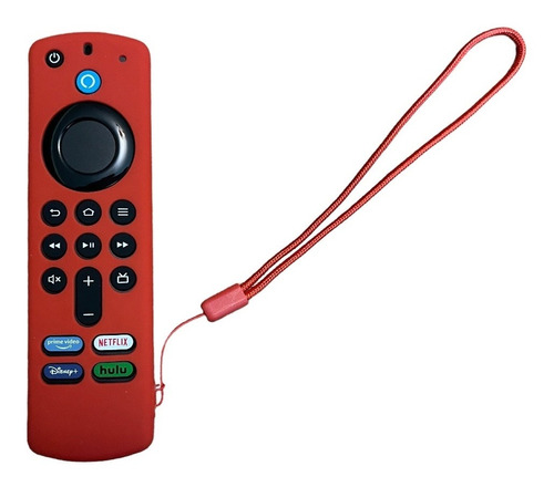 Funda Compatible Con Amazon Fire Tv Stick 4k 2021 Rojo