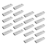 Paquete 20 Memoria Usb 32gb Quaroni Metalica Usb 2.0 Kt