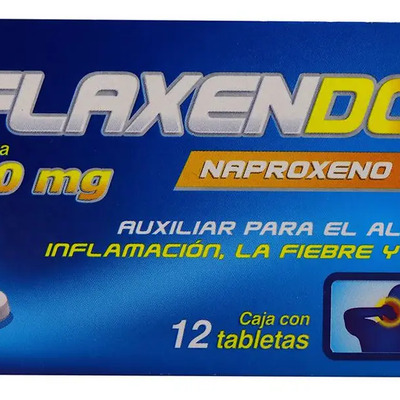 Flanax Gi Flaxendol 550mg 12 Tabs Vitae Naproxeno | MercadoLibre