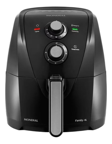 Fritadeira Sem Óleo Air Fryer Mondia 4 L Afn-40-bfs 127v