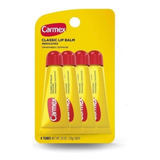 Pack 4 Bálsamos Labiales Carmex Classic Lip Balm Medicated