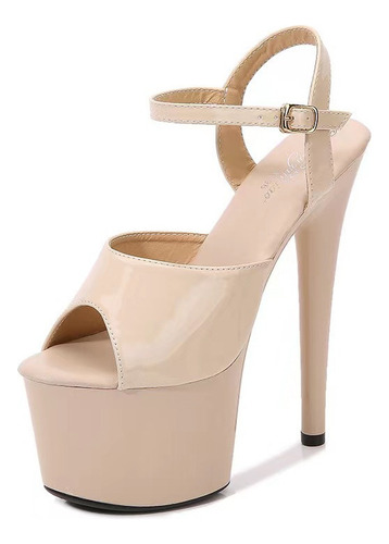 Sandalias De Tacón De Charol De 16 Cm Stiletto-2023