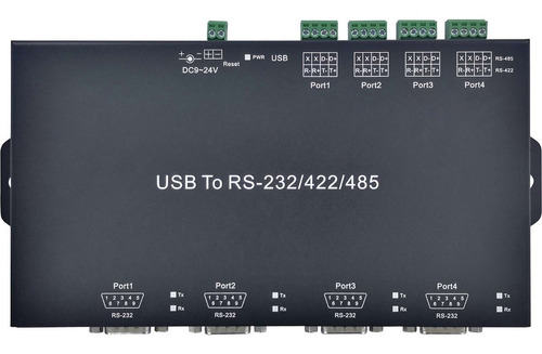 Dispositivo Usb A 4 X Rs-232/422/485 Con Aislamiento