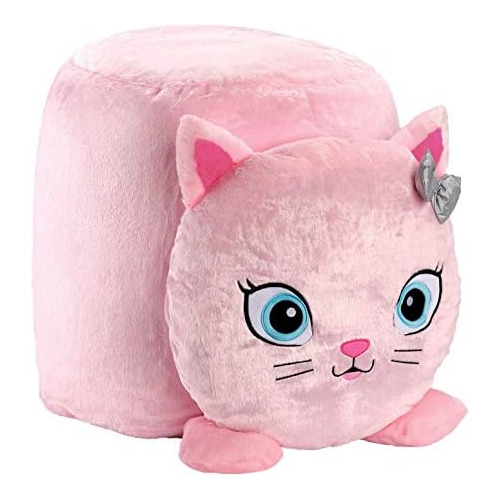 Sillón Infantil Forma De Gato Rosa Niños, Uno