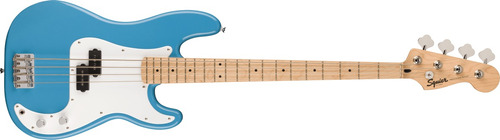 Bajo Eléctrico Fender Squier Sonic Mn Wpg Cab Cuerpo Delgado Cantidad De Cuerdas 4 Color Azul Orientación De La Mano Diestro