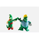 Dos Figuras Los Dinosaurios Serie De Tv 1994 Ricolino 114z
