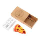 1 Juego De Minicaja De Regalo De Juguetes Para Pizza, Regalo