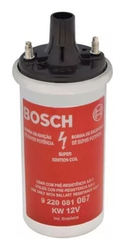 Bobina Bosch Roja Encendido Electrónico 28.000v Competicion