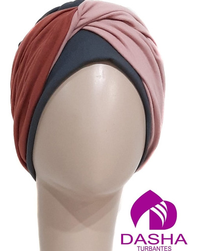 Turbante Oncológico Maui Volumen Extra Alopecia Dasha