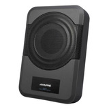 Caja Subwoofer Slim + Potencia Alpine Pwe-s8 Extrach. New