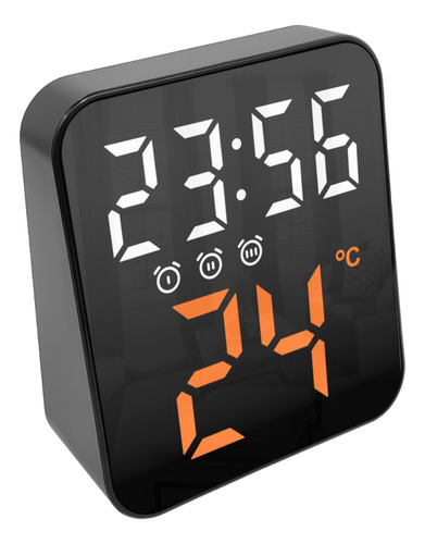 Relógio Despertador Led Para Quarto Alarme Data Temperatura