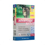 Advantage Max 3 Antipulgas Cães Acima 25 Kg Combo 3 Pipetas