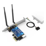 Placa Rede Wi-fi Dual Band Lotus 2.4g/5ghz 600mbps Bluetooth