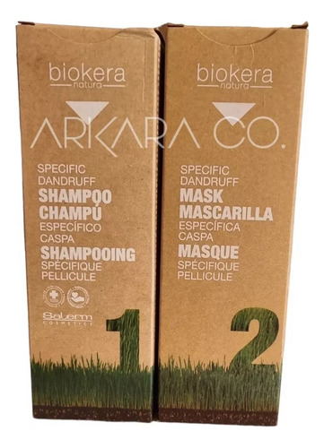 Salerm Biokera Shampoo Caspa 300ml + Mascarilla Caspa 200ml