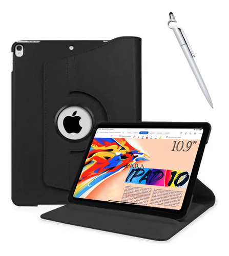 Capa Para iPad 10 (2022) A2696 A2757 A2777+ Película+ Caneta