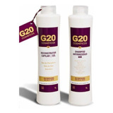 Kit Progressiva G20 Gel 1l + Shampoo Anti-resíduo 1l Oferta