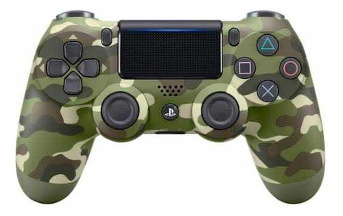 Control Inalámbrico Para Ps4 Verde Camuflaje