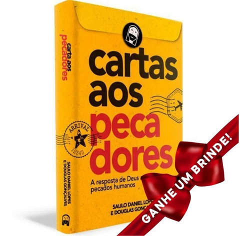 Livro Cartas Aos Pecadores Jesuscopy Saulo Douglas Gonçalves