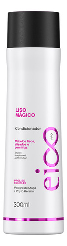  Eico Professional Condicionador Leave-in Liso Mágico 300ml Proliss Complex Tratamento Hidratante Antifrizz Brilho Proliss Complex Cabelos Lisos Alisados Cabelos Lisos Alisados