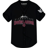 Camisola Jersey Algodoneros Union Laguna Negro Ch M G Eg 2eg