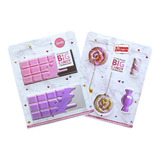 Set 2 Moldes Placas Big Candy Y Barras Drip Parpen - Cc