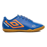 Chuteira Umbro Futsal Orbit Jr  Royal/laranja/bco U07fb00178