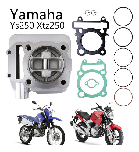 Kit De Cilindro Completo Para Yamaha Ys250 Xtz250